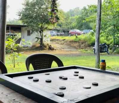 Carom Playing at Pawna